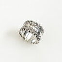 ★追加予約販売★【PHILIPPE AUDIBERT/フィリップオーディベール】Verona ring, brass silver plated,