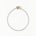 フィリップ オーディベール ★初入荷★【PHILIPPE AUDIBERT/フィリップオーディベール】 Buford necklace choker brass silver plated,