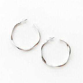 ★再入荷★【PHILIPPE AUDIBERT/フィリップオーディベール】Charlee earring M brass silver color,