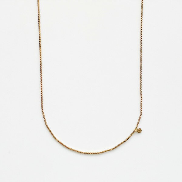 ١Saskia Diez/ǥġFINE NECKLACE LONG CUBIC 65cm **Gold Plated