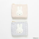 送料込：MIFFY FLOWER APPLIQUE ティッシュポーチ　 MIFFY ミッフィー BORRIS ボリス グッズ 大人 ポーチ スクエアポーチ キャラクター レディース 小物入れ 化粧ポーチ コスメポーチ バック かわいい キャラクターグッズ マルチポーチ 旅行