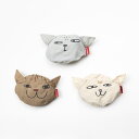 送料込:THE THREE CATS フェイス巾着エコバッグ 猫 グッズ 大人 バッグ トートバッグ キャラクター レディース かわいい キャラクター グッズ ...