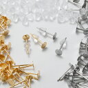 『サージカル ステンレスピアス平皿4mm』40個 L316 ステンレス ピアス金具 ゴールド シルバー 金属アレルギー対応 レディース ピアス ゆれる 手作りア...