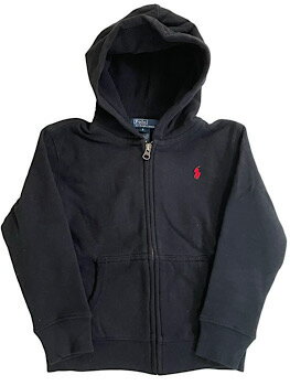 ラルフローレン Ralph Lauren ベビー・キッズ 子供服ヴィンテージ 裏サーマル ジップアップスウェットパーカ ★サイズ:5T(歳)★ KNR-347