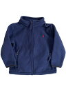 ラルフローレン Ralph Lauren ベビー キッズ 子供服フリース スウィングトップ（紺色）☆サイズ：2T−4T（歳）☆ KNR-124