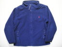 【中古】　ラルフローレン・Ralph　Lauren　キッズ　フリーススウィングトップ　☆サイズ：5（歳）☆　KUA-205