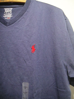 ポロ ラルフローレン POLO Ralph Lauren VネックTシャツ ☆サイズ:S☆ RM-895