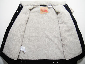 【送料無料】【あす楽】【新品】 Levi’s/リーバイス キッズ ボア付 4Pブラックデニムジージャン ★サイズ:KID’S L★ RM-106