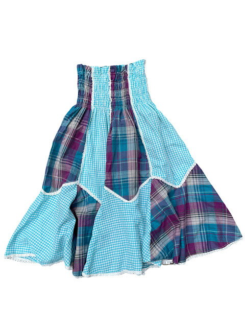 【中古】80's patchwork 2way tunic onepiece&skirt (size:one size)
