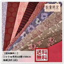 <ニット&布帛生地10種セット>【送料無料!】お買い得ニット&布帛10種*50cmカット福袋(RP-10)