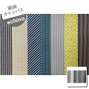 【綿麻キャンバス】★35cmハギレ★echino ni-co ニコ キカキカ(太ストライプ柄) 全2色『縦約35cm×横約110cm』 2023