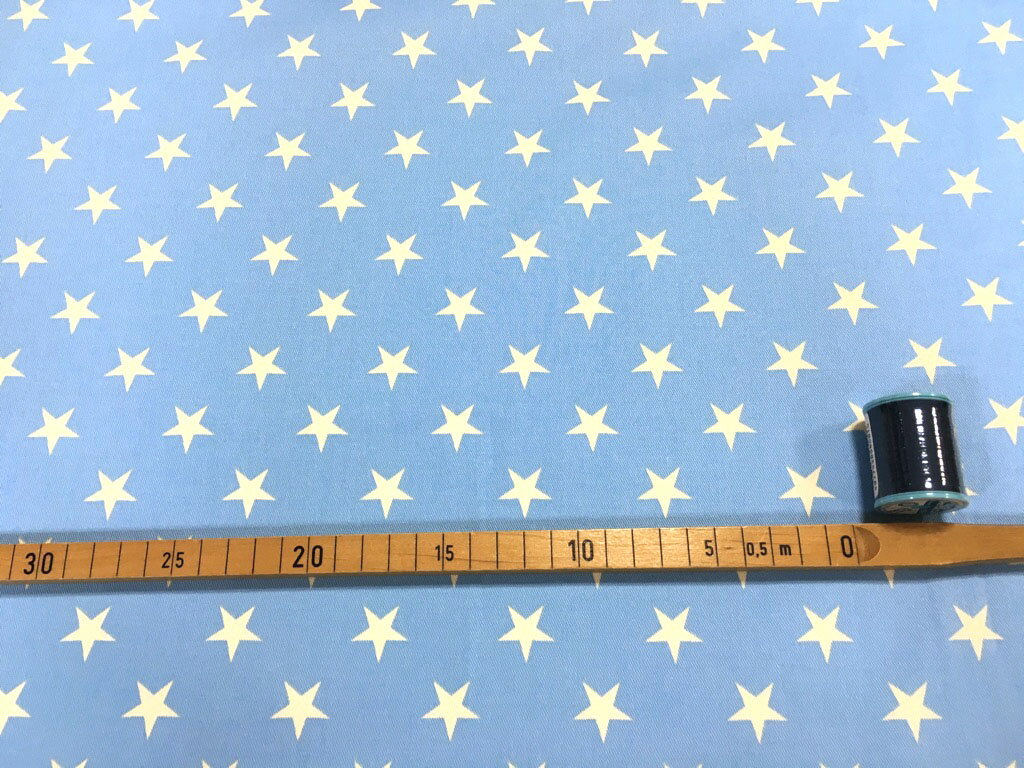 【1500円以上で送料無料】【ツイル】★10cm単位続けてカット★シンプル星柄　【 星 ...