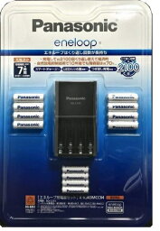 【送料無料！】【COSTCO】コストコ （panasonic)パナソニック　エネループ　ENELOOP　充電器セット単三8本+単四4本【送料無料】