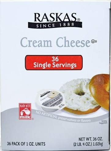 【在庫限り】【COSTCO】コストコ　【RASKAS】ラスカス クリームチーズ　ポーション　 28g×36個 CREAM　CHEESE　（冷蔵食品） 【送料無..