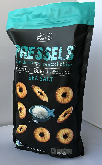 【在庫限り】【COSTCO】コストコ【Dream Pretzels】ドリームプレッツェル　シーソルトプレッツェル　908g　　大容量パック 【送料無料】のサムネイル