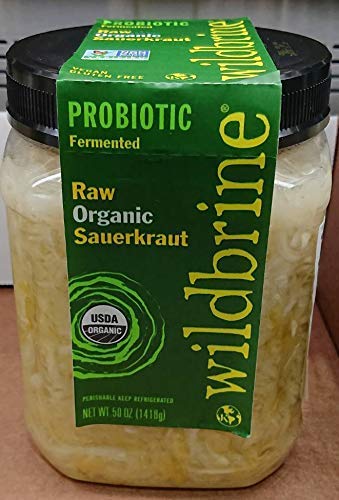 【在庫限り】【COSTCO】コストコ　(WILDBRINE）オーガニックザワークラウト 1418g（冷蔵食品） 【送料無料】