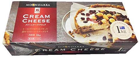 楽天ファビュラス【在庫限り】【COSTCO】コストコ　【Moondarra】ムーンダラー クリームチーズブロック1kg CREAM　CHEESE　（冷蔵食品） 【送料無料】