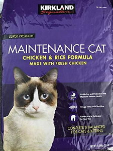 【在庫限り】【COSTCO】コストコ　【KIRKLAND】（カークランド）スーパープレミアム　キャットフード 成猫用　11.34kg　メンテナンス 【送料無料】