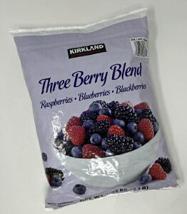 【在庫限り】【COSTCO】コストコ【KIRKLAND】（カークランド）ネイチャーズ　スリーベリーミックス(ラズベリー、ブルーベリー、ブラックベリー)　1.81kg （冷凍食品）　Natures Three Berries【送料無料】※新パッケージでの発送