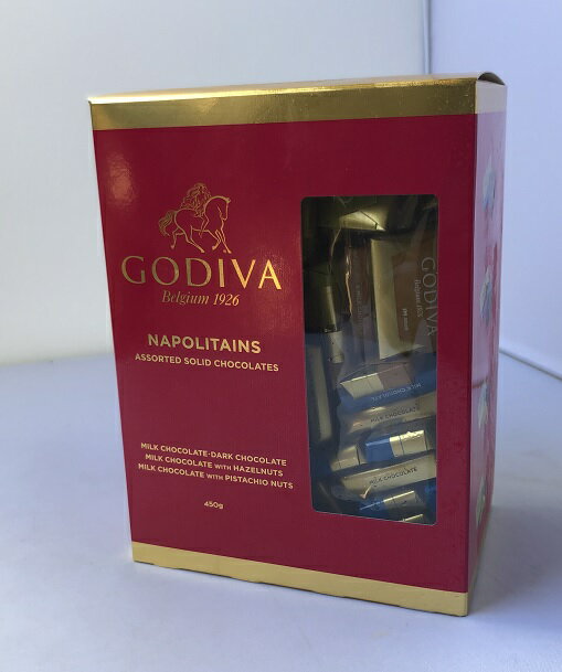 【在庫限り】【COSTCO】コストコ　【GODIVA】ゴディバナポリタン 4種アソート チョコレート　450g　（バレンタイン） 【送料無料】※ラッピング不可（夏期クール便）