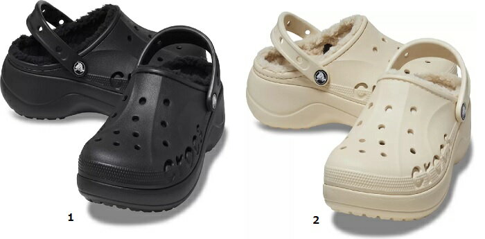 【CROCS】クロックス バヤ プラットフォーム ラインド【送料無料！】※カラー、サイズお選び下さい