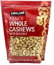 【在庫限り】【COSTCO】コストコ　【KIRKLAND】（カークランド）CASHEWS　カシューナッツ　シーソルト 1.13kg 【送料無料】