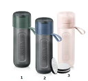 【在庫限り】【COSTCO】コストコ 【Brita】ブリタ ボトル型浄水器 アクティブ マイクロディスクカートリッジ3個付き【送料無料】※カラーお選び下さい
