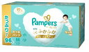(在庫限り) 【Pampers】パンパース はじめての肌へのいちばん パンツMサイズ (6-12kg) 96枚【送料無料】