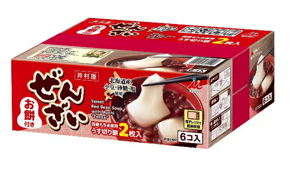 【COSTCO】コストコ【井村屋】 お餅付きぜんざい 6個入り【送料無料】