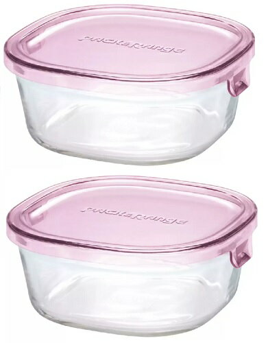 【在庫限り】【Iwaki】 イワキ パック&レンジ 450ml 耐熱ガラス保存容器　2個【送料無料！】※カラーお選び下さい