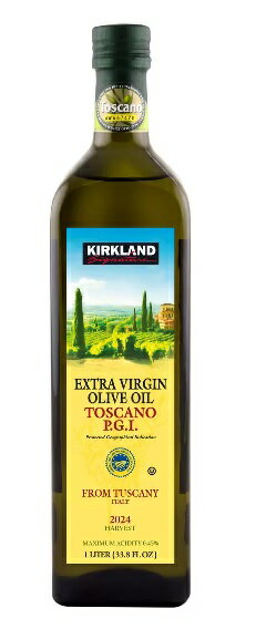 【在庫限り】【COSTCO】コストコ【KIRKLAND】（カークランド）トスカーナ エクストラ バージン オリーブオイル 916g 【送料無料】のサムネイル