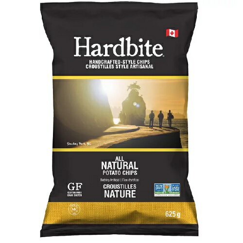 【COSTCO】コストコ【Hardbite】ハードバイト チップス ナチュラル 625g ポテトチップス【送料無料】
