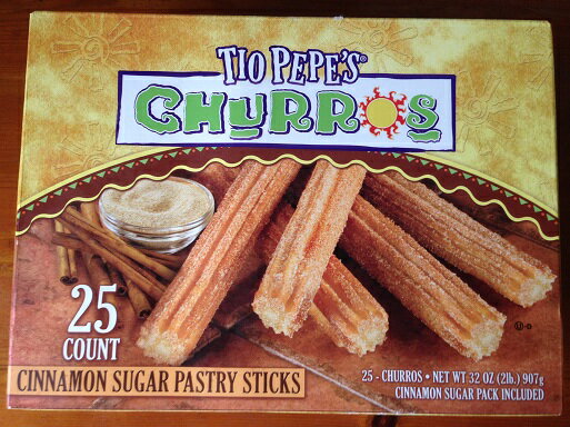 【在庫限り】【COSTCO】コストコ 冷凍 チュロス 25本 【TIO PEPE S CHURROS ティオ ペペズ チュロス】 冷凍食品 【送料無料】