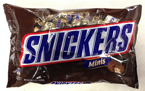 【在庫限り】【夏期クール便発送】【COSTCO】コストコ　 スニッカーズ　ミニチュア（ミニ）1020g　SNICKERS MINIS 【送料無料】