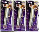 アイラッシュクリアグルー(二重&まつげ) CG-1(5mL)×3個セット つけまつげ 透明接着剤 3個セット テラックス プッシャー付き ブラシタイプ テカらな...