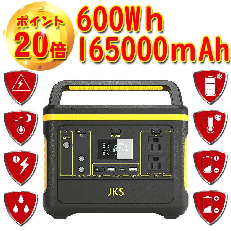 ԌI|[^ud e568WH 153600mAh ƒp~dr 500W ^d@ h ЊQ AEghA g Lv ً}pd @\[[[d Ԓ ACRZg DC USB TypeC }[d QC3.0 Lv hЃObY nk d ~drobe[