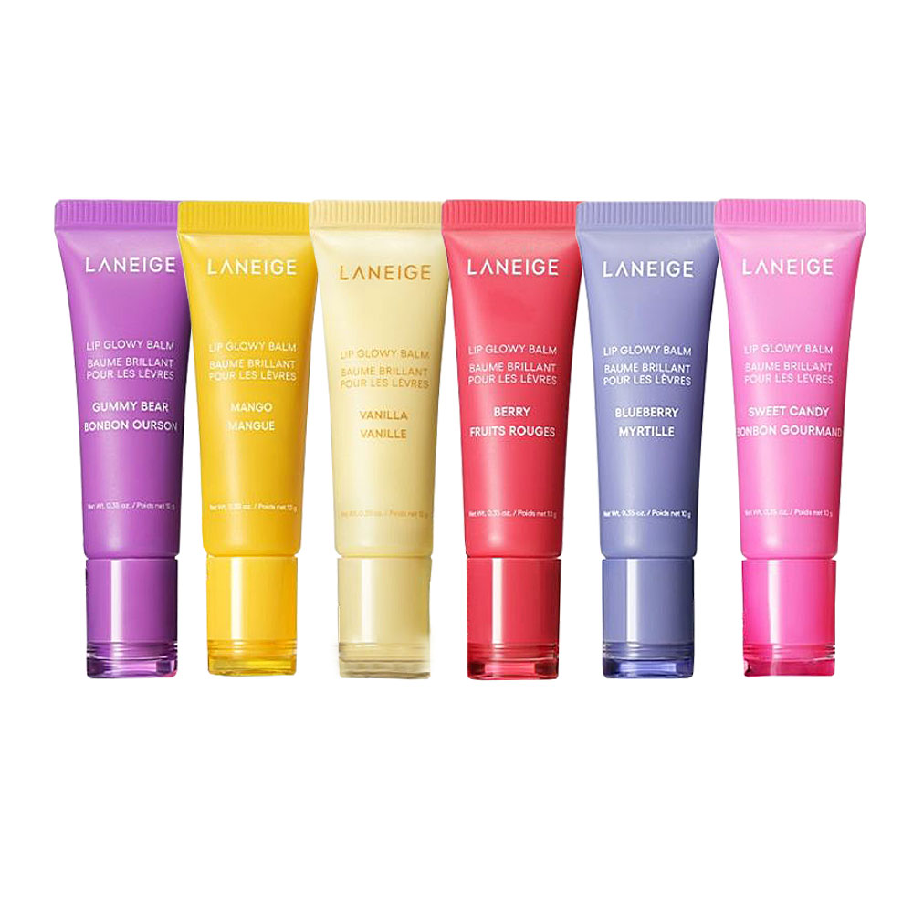 [LANEIGE] ラネスリップグロイバーム10g (ベリー / クモベア / スウィートキャンディ / バニラ / ブルーベリー / マンゴー)（楽天・faceblingday楽天市場店）