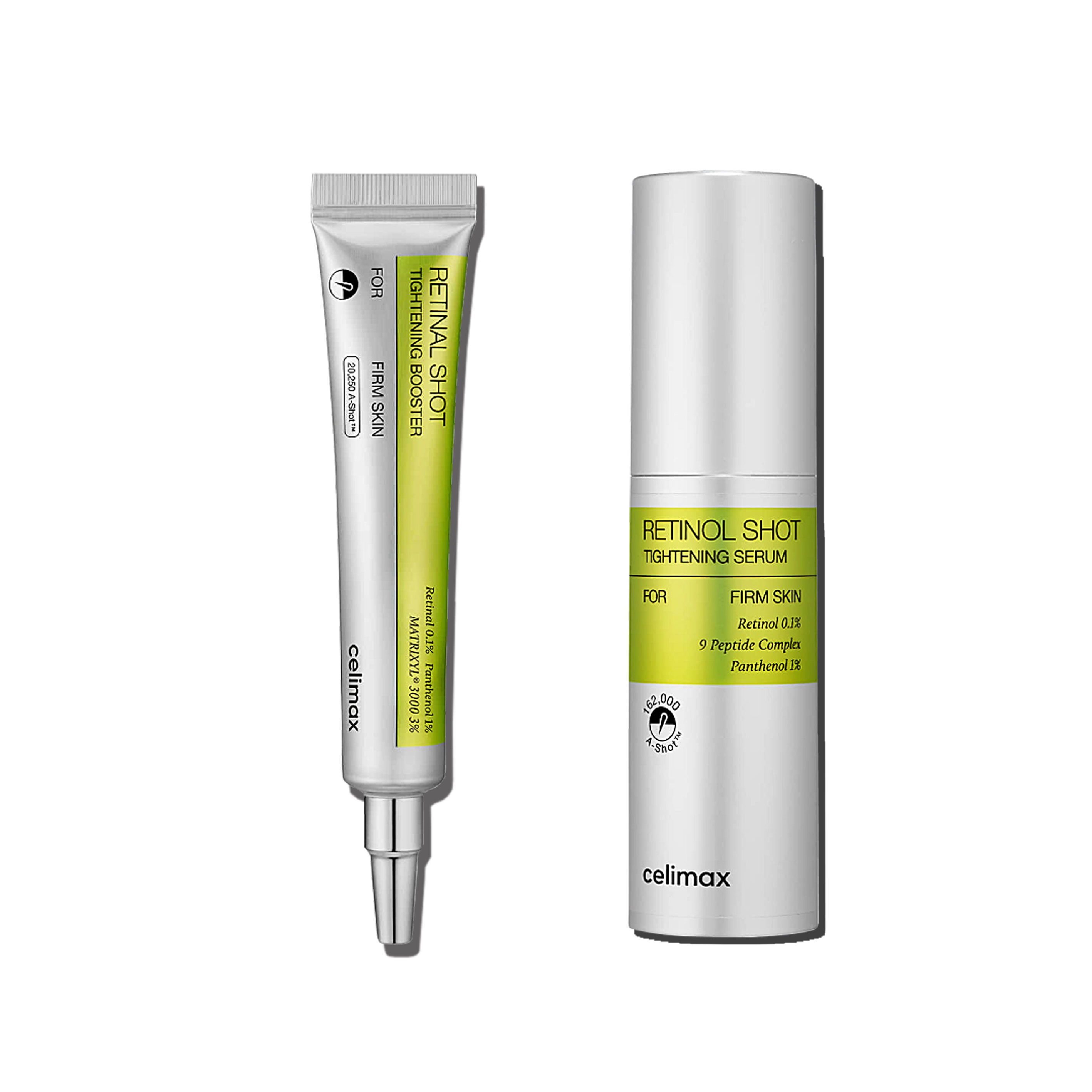 [celimax]セリマックス_ビタA レチナール ショット タイトニングブースター 15ml +ビタA レチノールショットタイトニングセラム 30ml