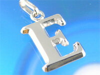 樂天商城 - イニシャルペンダント【現品限り】K18ホワイトゴールド ［E］※メール便（クリックポスト便）発送商品です