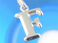 樂天商城 - イニシャルペンダント【現品限り】K18ホワイトゴールド ［F］※メール便（クリックポスト便）発送商品です
