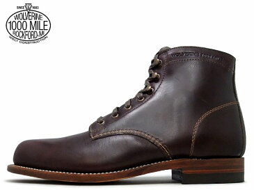 ウルヴァリン 1000マイルブーツ 送料無料 ウルバリン WOLVERINE 1000MILE BOOTS WO0137 コードバン ホーウィン社製 クロムエクセルレザー Made in USA【送料無料!】メンズ ブーツ men's boots