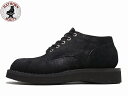 HATHORN n\[ RAINIER OXFORD SHOES IbNXtH[h 104NWC BLK BLACK ROUGHOUT ubNtAEg Made in USA