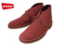 CLARKS / N[NX DESERT BOOT / fU[gu[c STYLE NO. 20357906 CHILI SUEDE / `XG[h MENS / Y yUKKiz