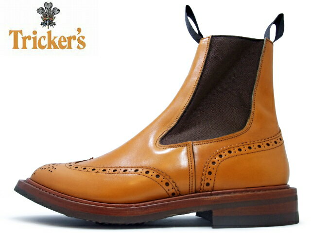 ȥå ɥ Tricker's Tricker's / ȥå SIDE GORE BOOTS / ɥ֡ m2754 ACON ANTIQUE /  ƥ DAINITE SOLE / ʥȥ 󥰥å