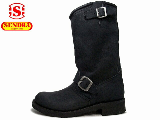 SENDRA センドラ 2944C pnegro ロングエンジニアブーツ Made in Spain【あす楽対応】