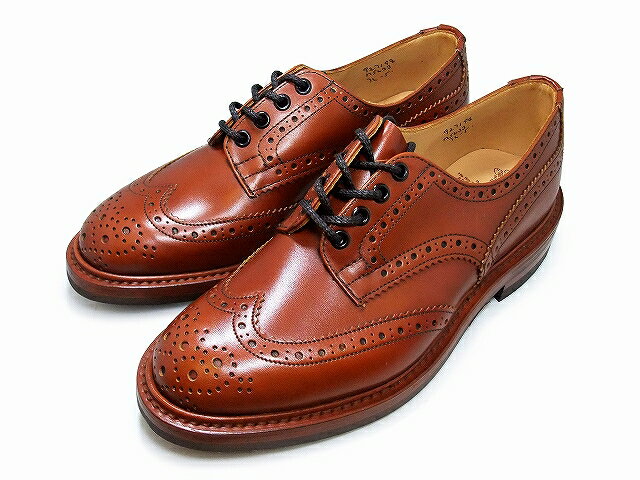 トリッカーズ バートン ウィングチップ カントリーブーツ m5633 Tricker's BURTON マロンアンティークダイナイトソール