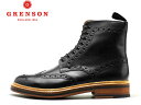 O\ C u[c Jg[u[c GRENSON FRED tbh EBO`bv 110009 BlackY rWlX u[c