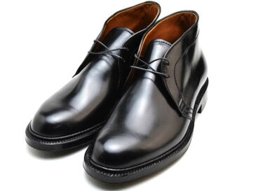 オールデン コードバン チャッカ ALDEN 1340 CHUKKA BOOT CORDVAN BLACK MADE IN USA アメリカ製 メンズ ビジネス ドレス