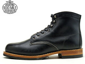 ウルバリン 1000マイルブーツ ウルヴァリン WOLVERINE 1000MILE BOOTS EVANS W40048 ブラック Made in USAメンズ ブーツ men's boots