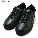 サントーニ Santoni スニーカー 21553 ブラック メンズ スニーカー